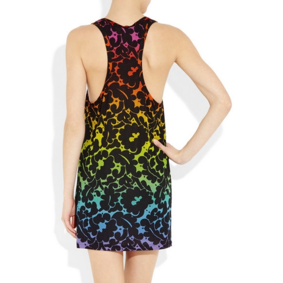 Christopher Kane Rainbow Racer Back Dress - Picture 4 of 7